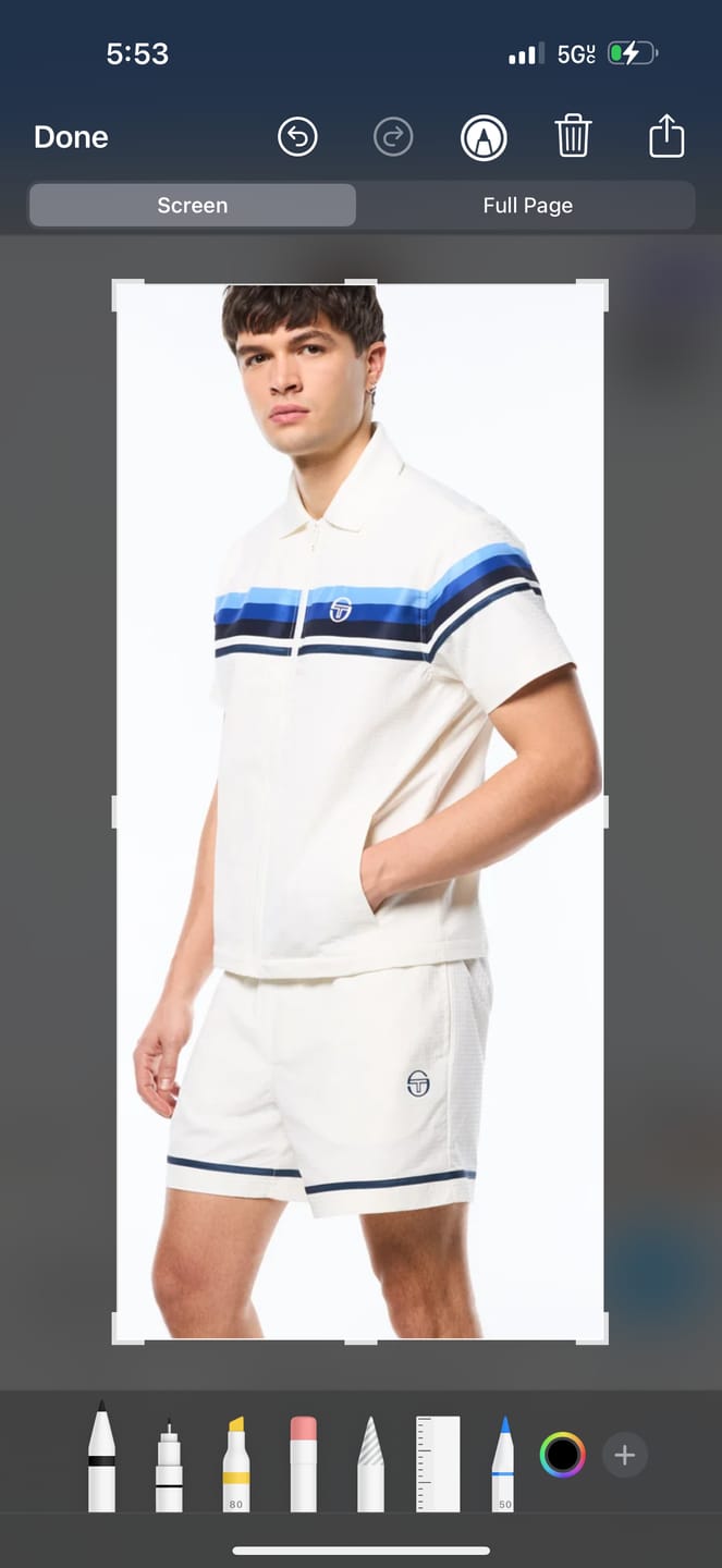 Customer photo review of Viaggioa Track Jacket- Heron