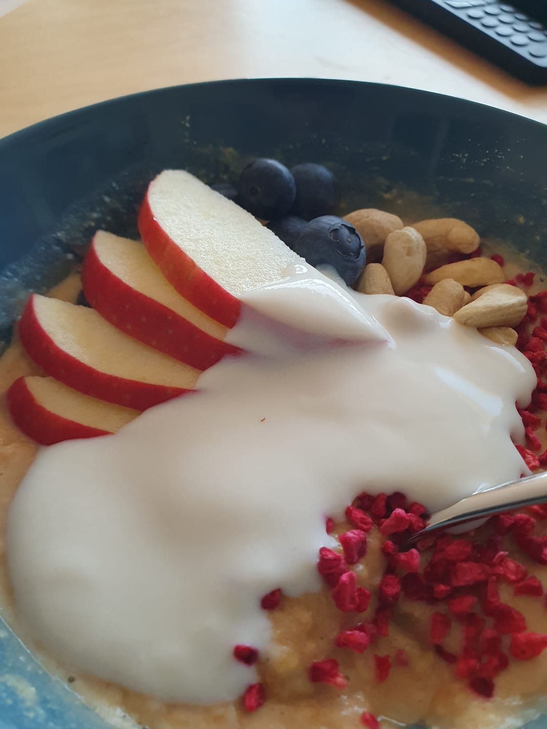 Customer photo review of Mandelprotein Porridge Natur 100% BIO