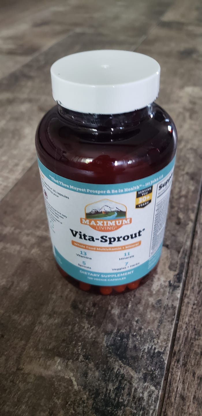 Customer photo review of Vita-Sprout (Multi Vitamin)
