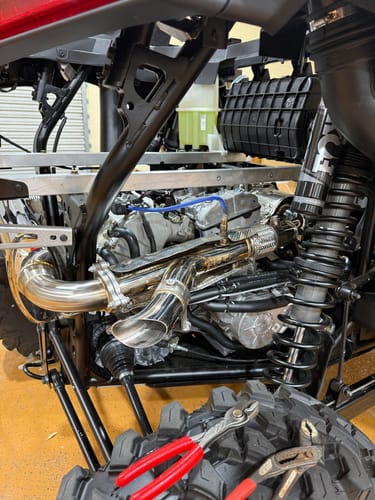 Customer photo review of RPM RZR XPT Turbo Pro XP Pro S & Turbo R 2.5" Captains Choice Electric Side Dump E-Valve Exhaust