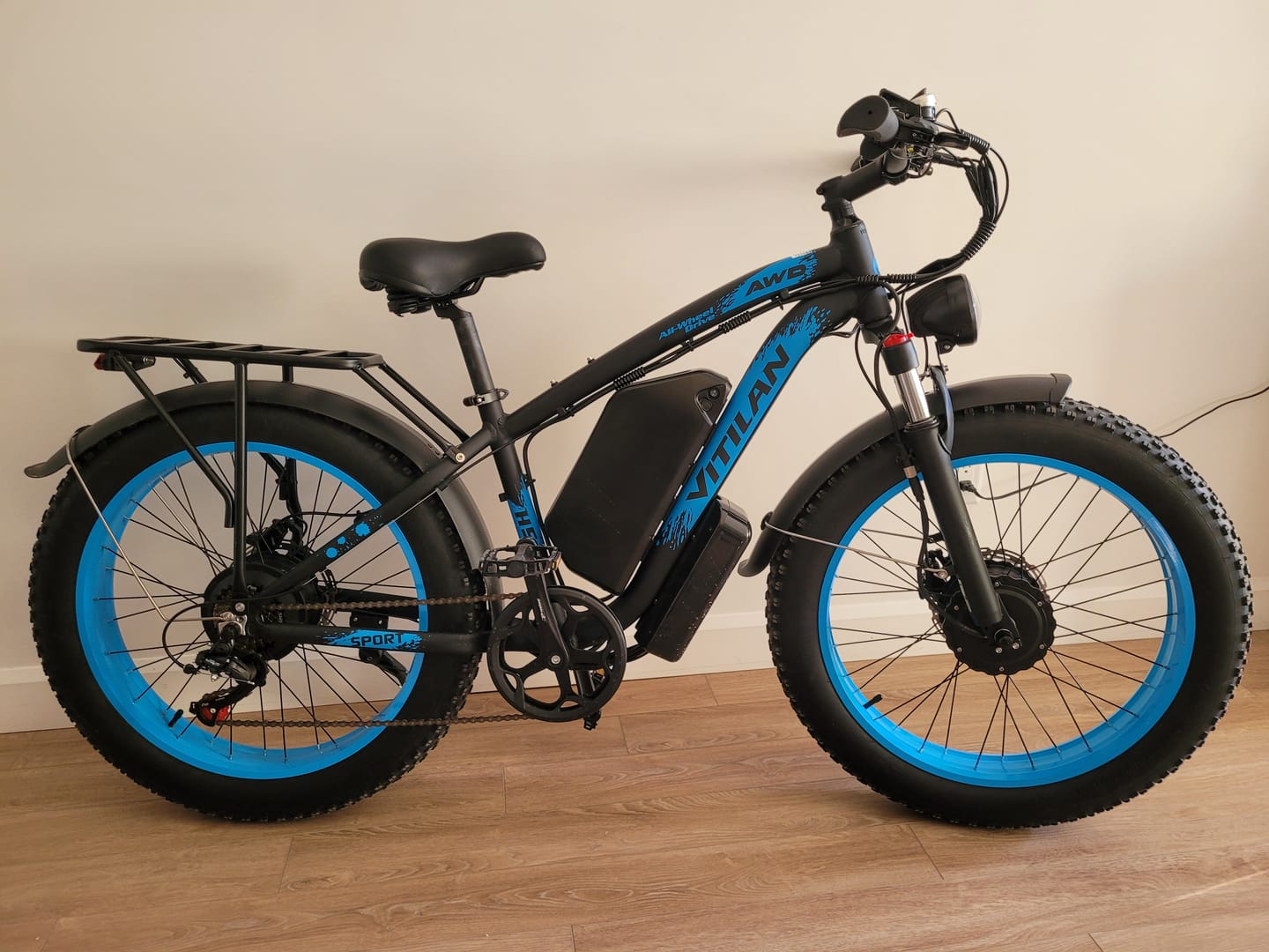 Customer photo review of Vitilan H5 Dual Motor Fat Tire Electric Bike