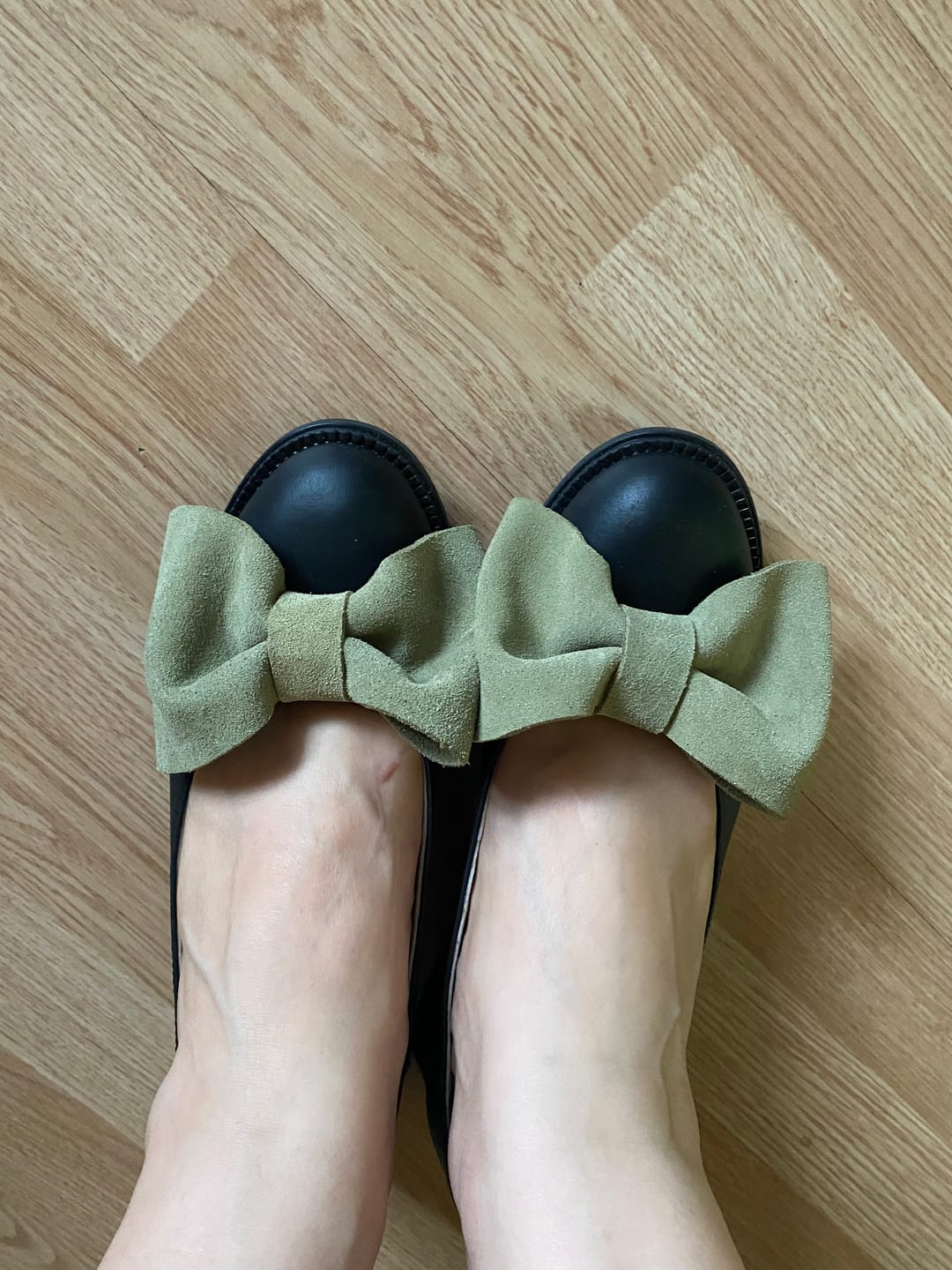 Customer photo review of Balerina Flats