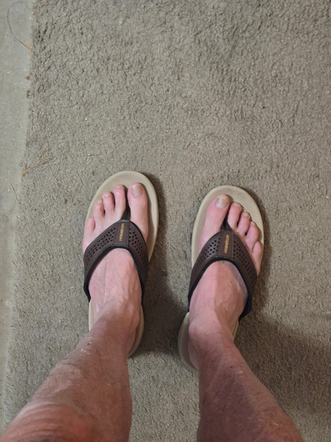 Customer photo review of Ramble Lite - Wide Toe Slippers