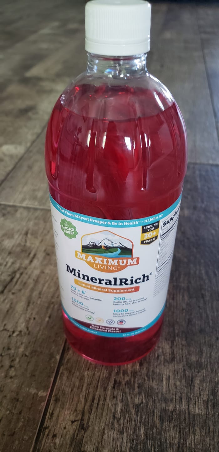 Customer photo review of MineralRich (Now Sugar-Free)