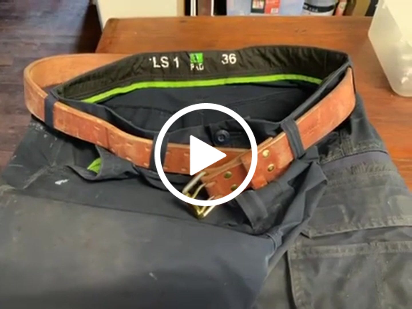 Customer video review of The Unbreakable Belt - The Original - Old World Tan (Hermann Oak tannery)