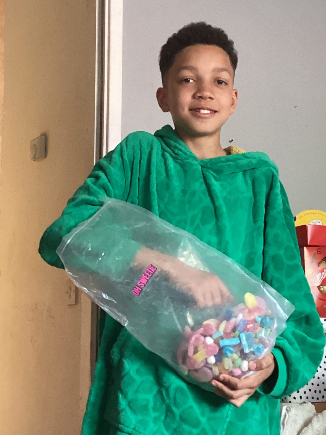 Customer photo review of Build Your Own Pick and Mix Sweets Bag – Over 100 to Choose From