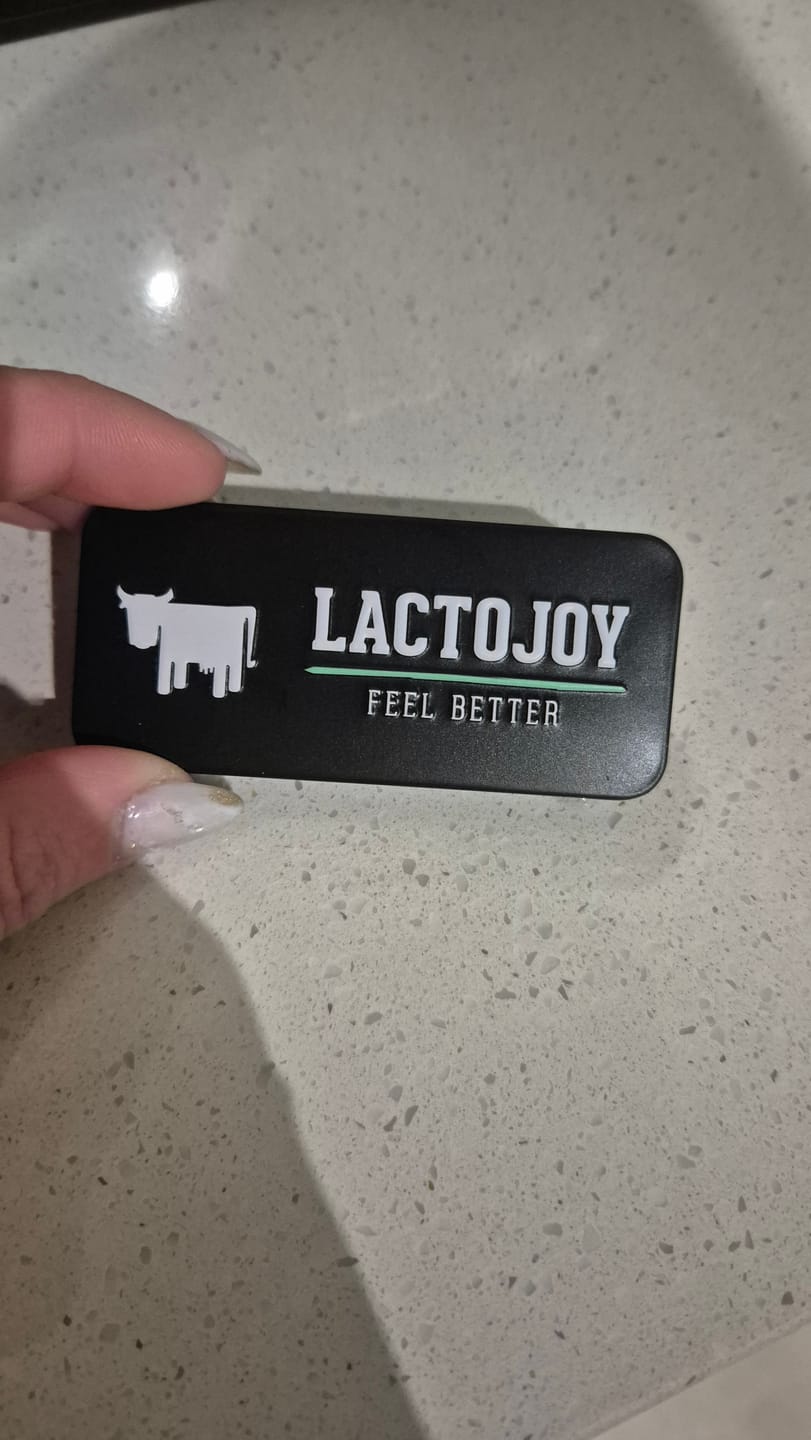 Customer photo review of LactoJoy Lactase Pills - 14.500 FCC - 80 pcs