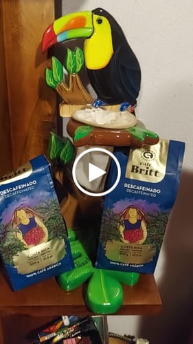 Customer video review of Café Britt Descafeinado Molido