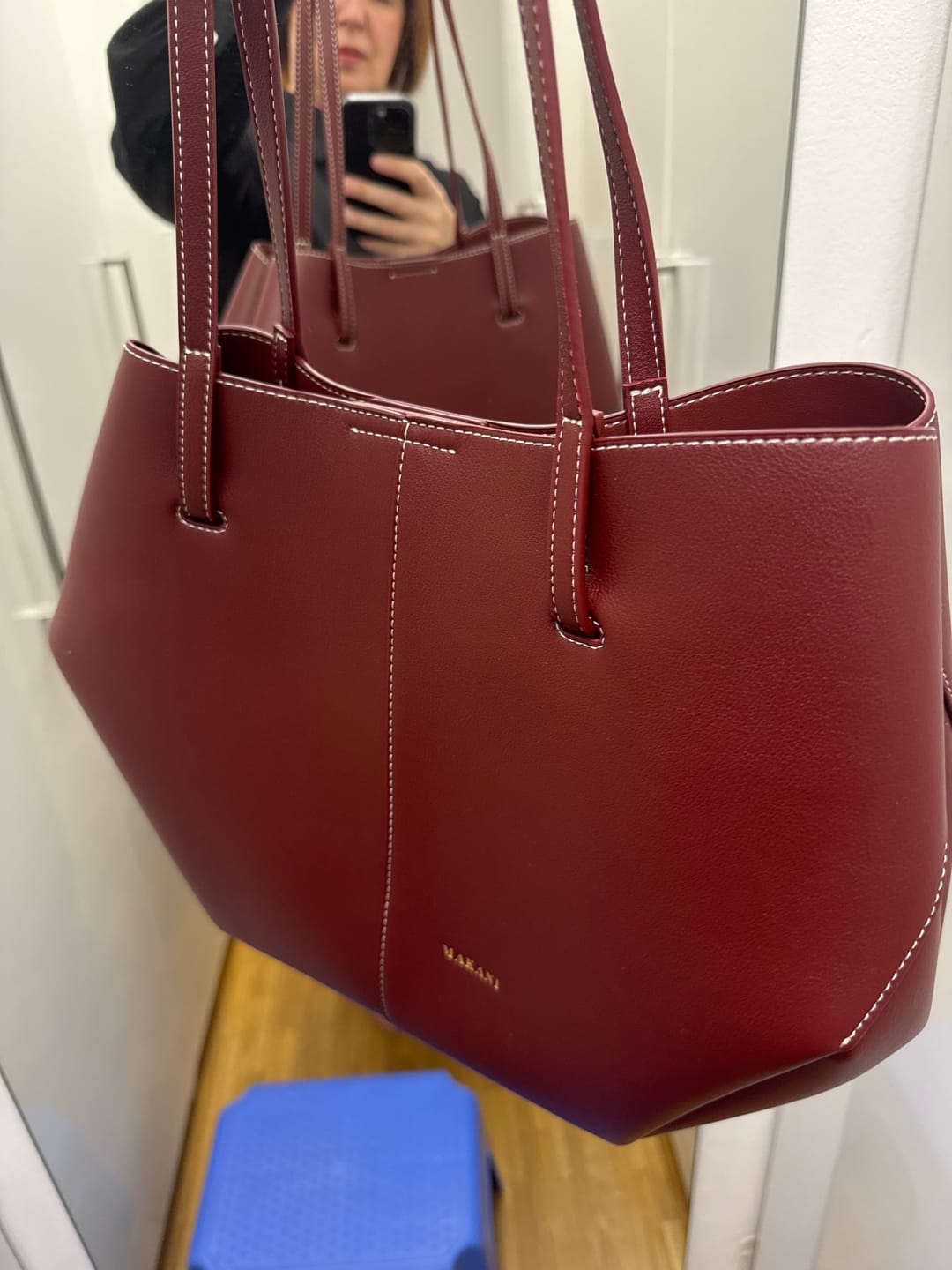 Customer photo review of EMALIA - BURGUNDY