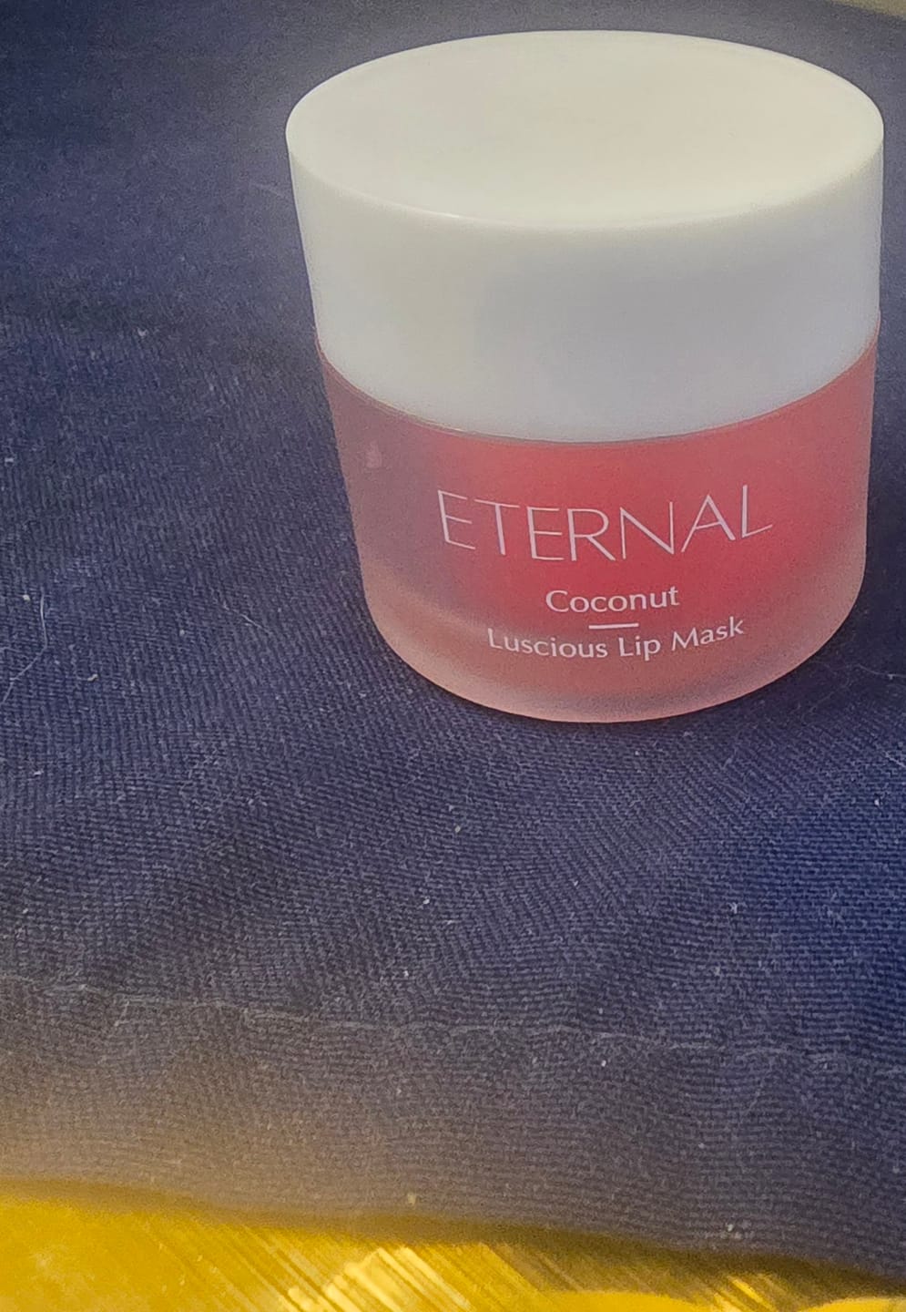Customer photo review of Coconut Lip Mask