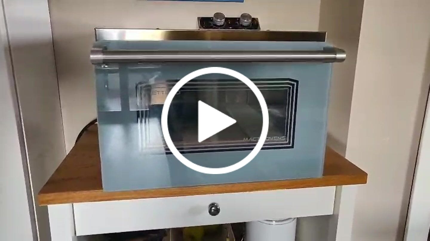 Customer video review of Macte Ovens Nettuno | Forno elettrico per pizza e pane