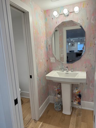 Customer photo review of "Bon Bon" Wallpaper Wall Mural by Vivian Ferne