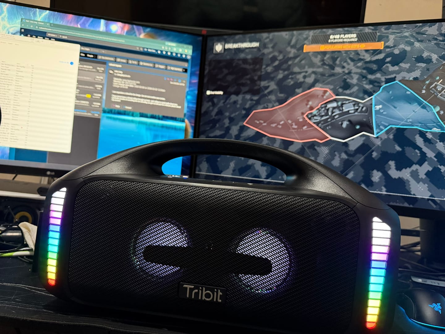 Customer photo review of TRIBIT StormBox Blast Portable Bluetooth Speaker