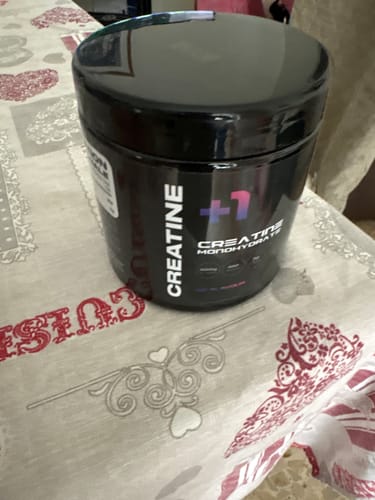 Customer photo review of +1© PREMIUM CREATINE MONOHYDRATE (300g)