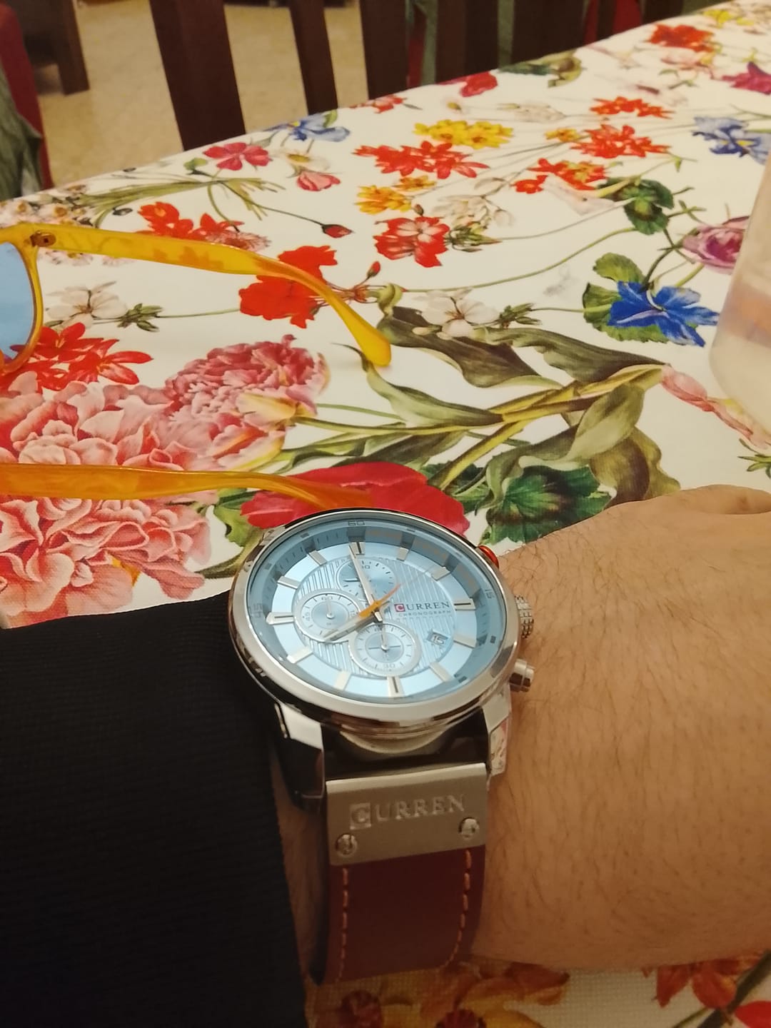 Customer photo review of Curren Istanbul® orologio uomo pelle