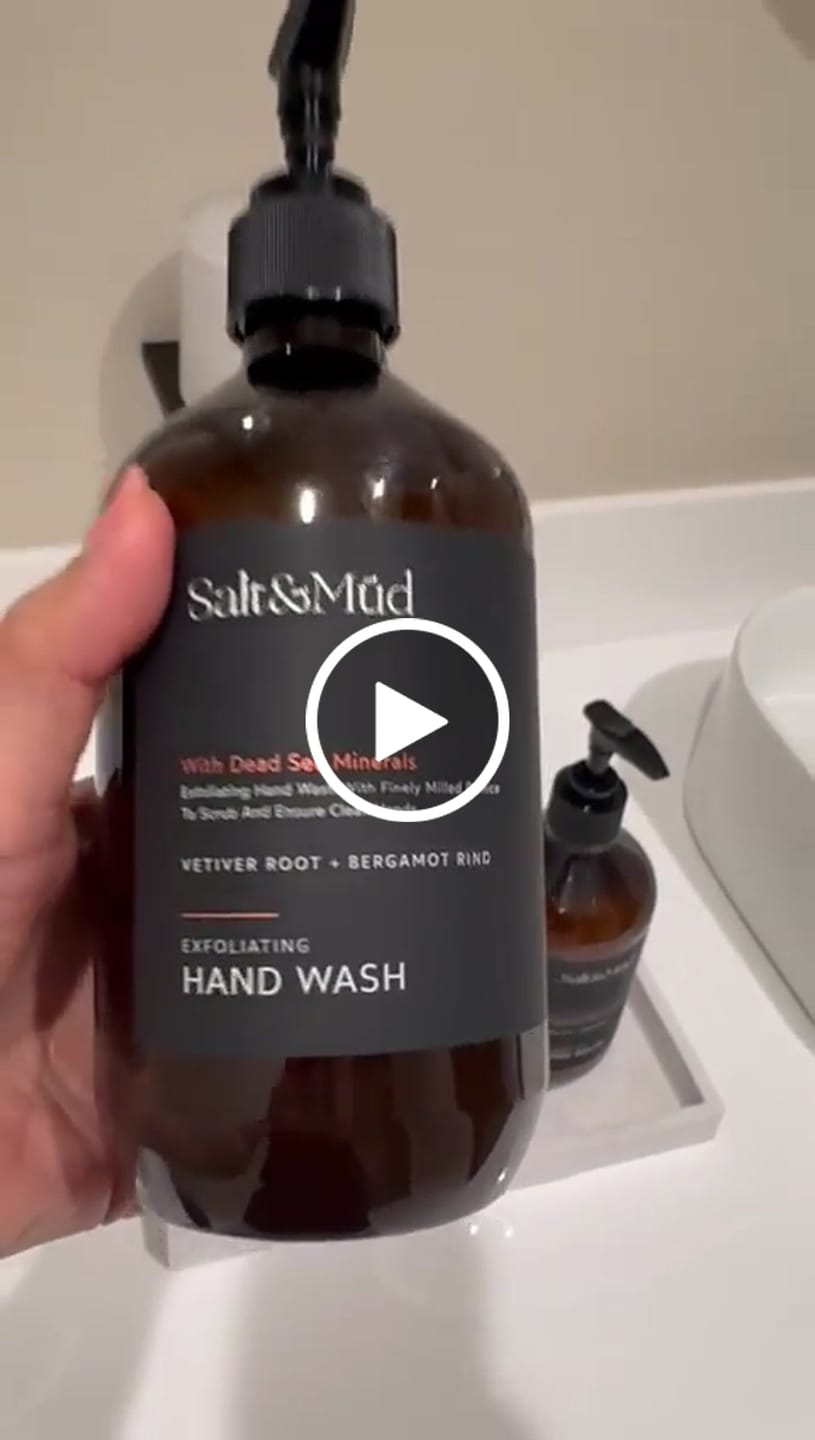Customer video review of Resurrection Hand Wash Vetiver Root & Bergamot