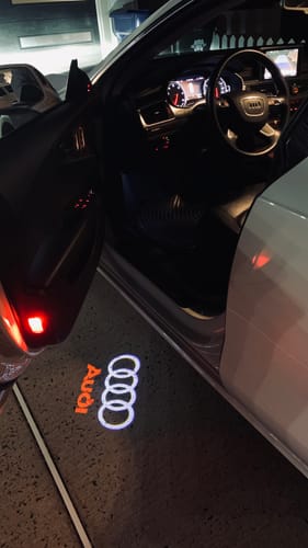 Customer photo review of AUDI DOOR LIGHTS