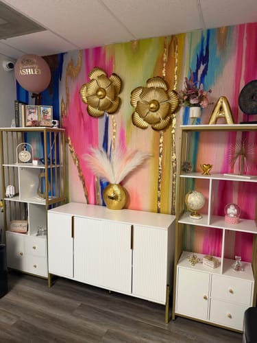 Customer photo review of "El Dorado" Oversized Wallpaper Wall Mural