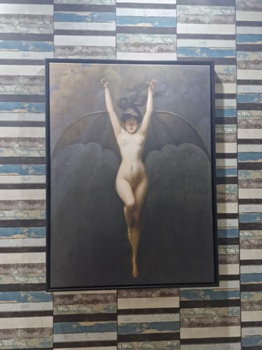 Customer photo review of The Bat Woman | Albert Joseph-Pénot | 1890