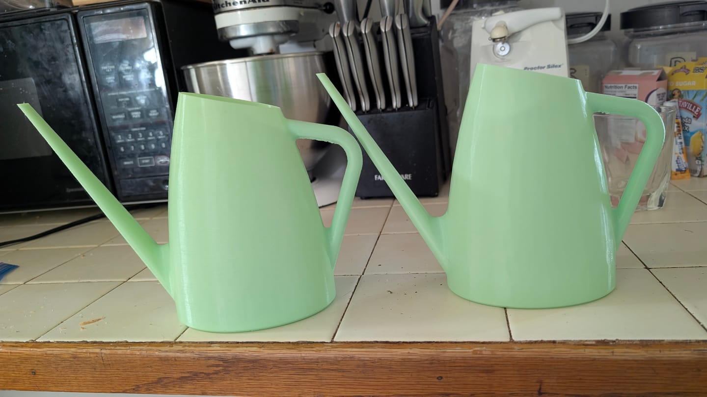 Customer photo review of Pistachio Limited Edition PETG Filament 1.75mm
