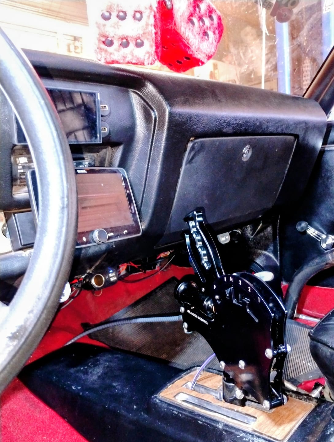 Customer photo review of TH400 3 Speed Forward Standard Pattern Operator Series Billet Shifter Front Exit