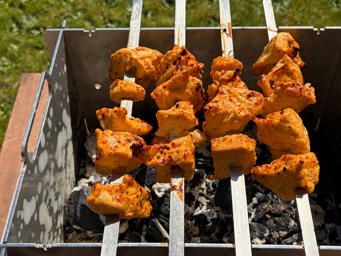 Customer photo review of Hähnchen-Schaschlik Teriyaki – exotisch & grillbereit | mySchaschlik