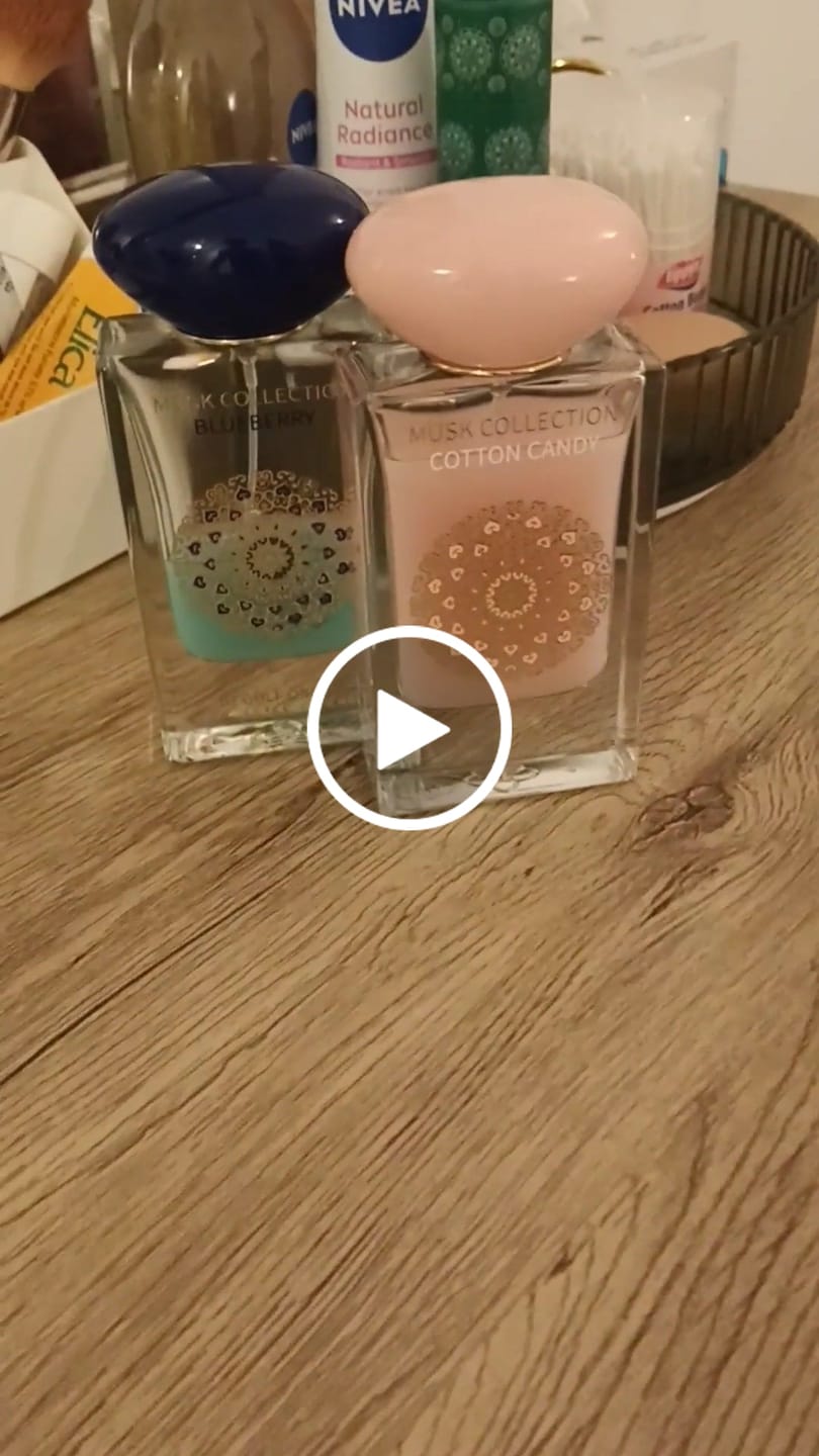 Customer video review of COTTON CANDY MUSK