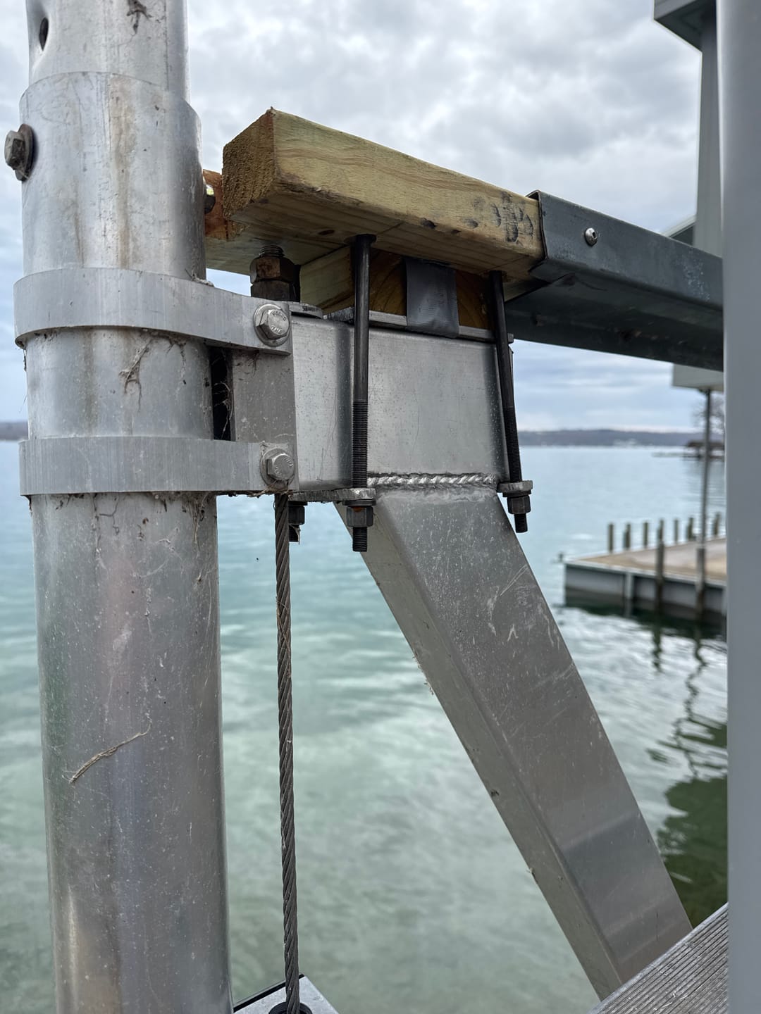 Customer photo review of 3/8 Inch Diameter U-Bolts - Square