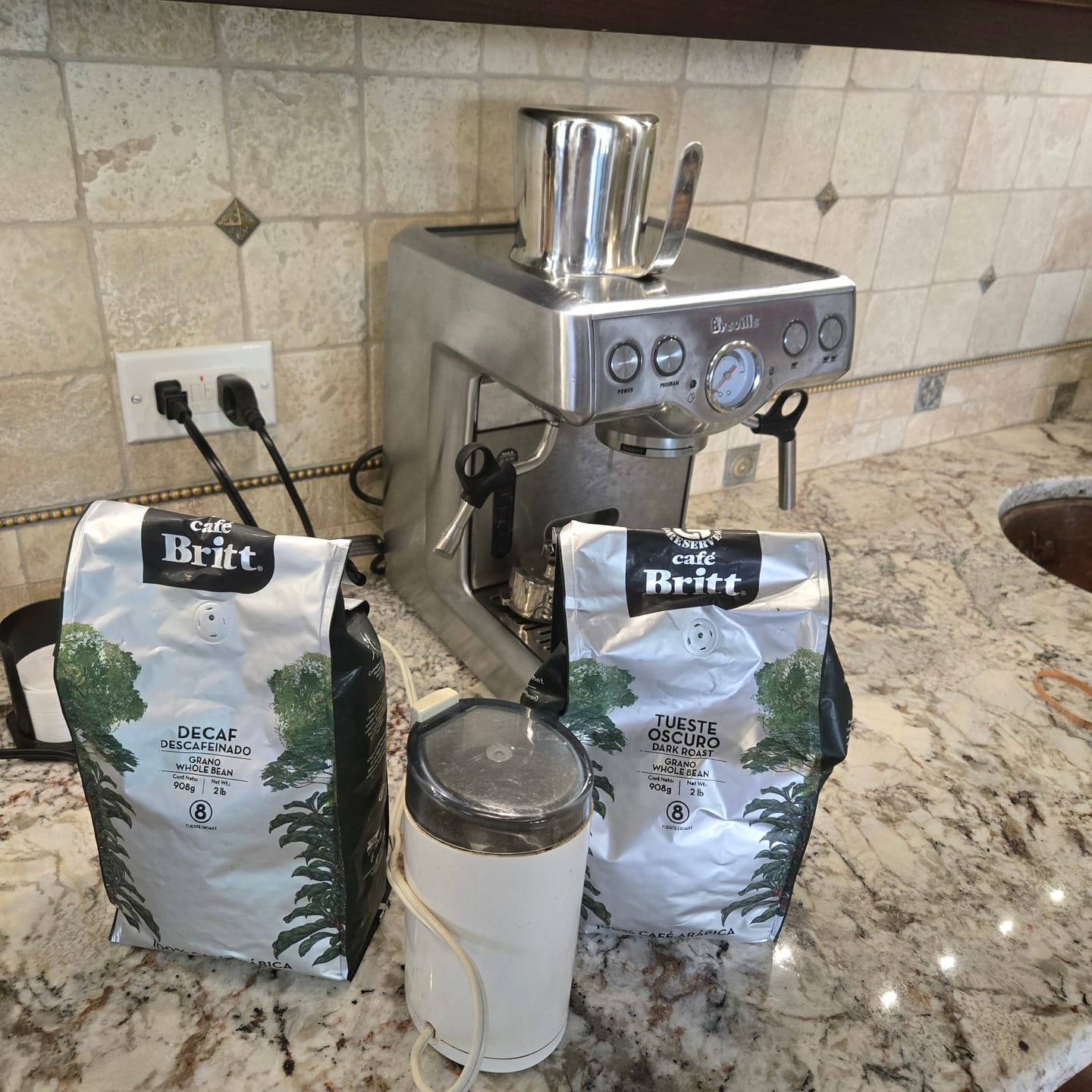 Customer photo review of COSTA RICAN DECAFFEINATED COFFEE 2LB