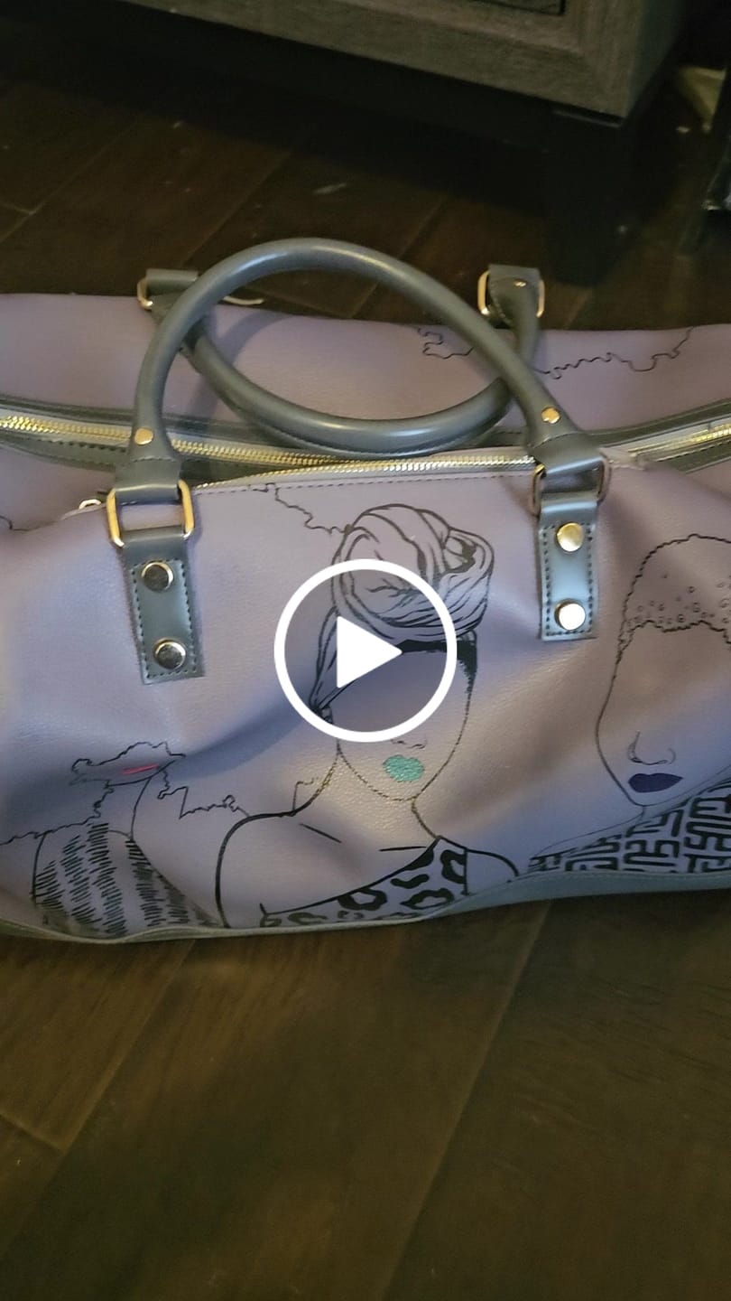 Customer video review of Mahogany Gray Roller Bag