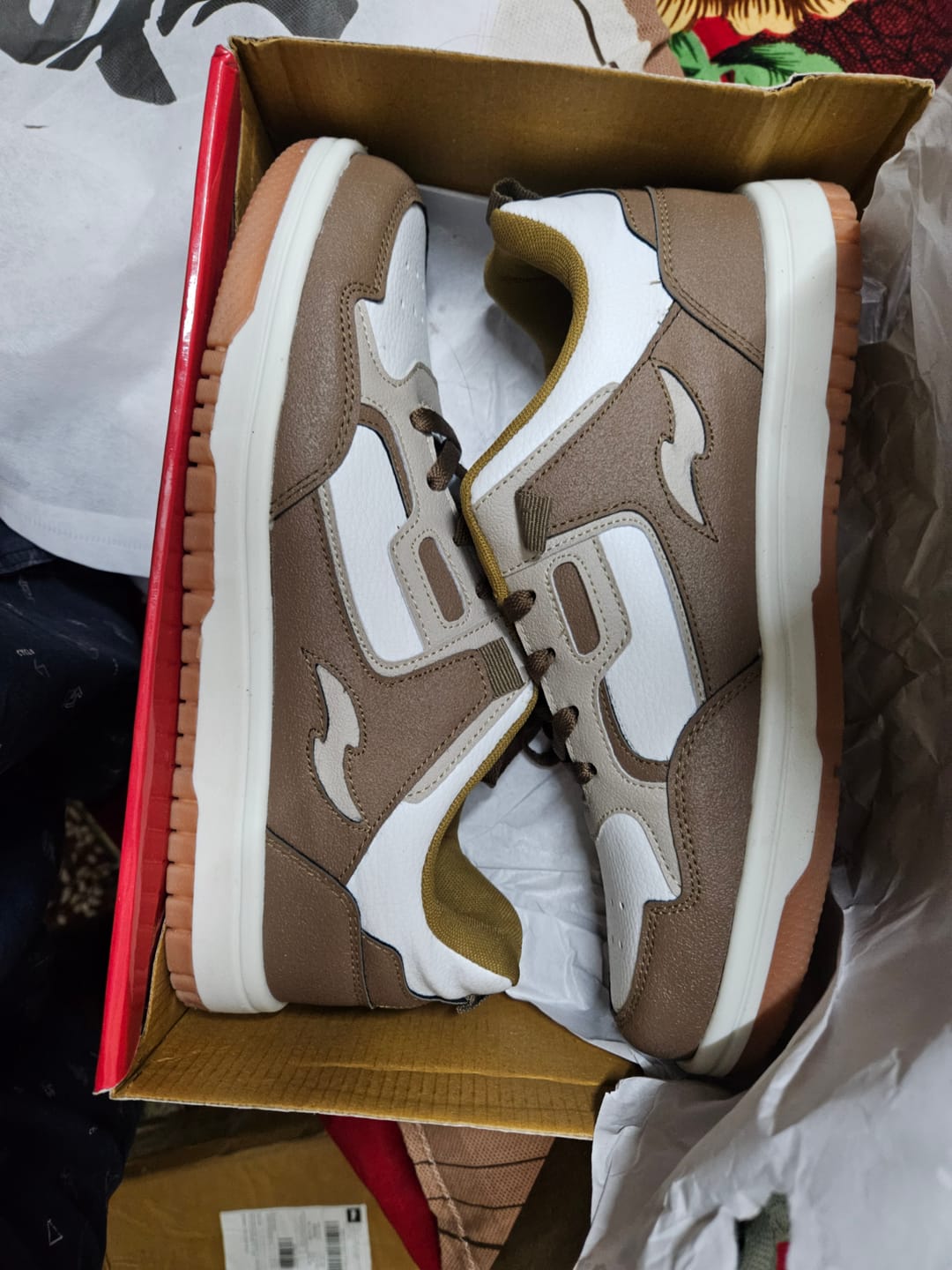 Customer photo review of COOPER Beige Brown