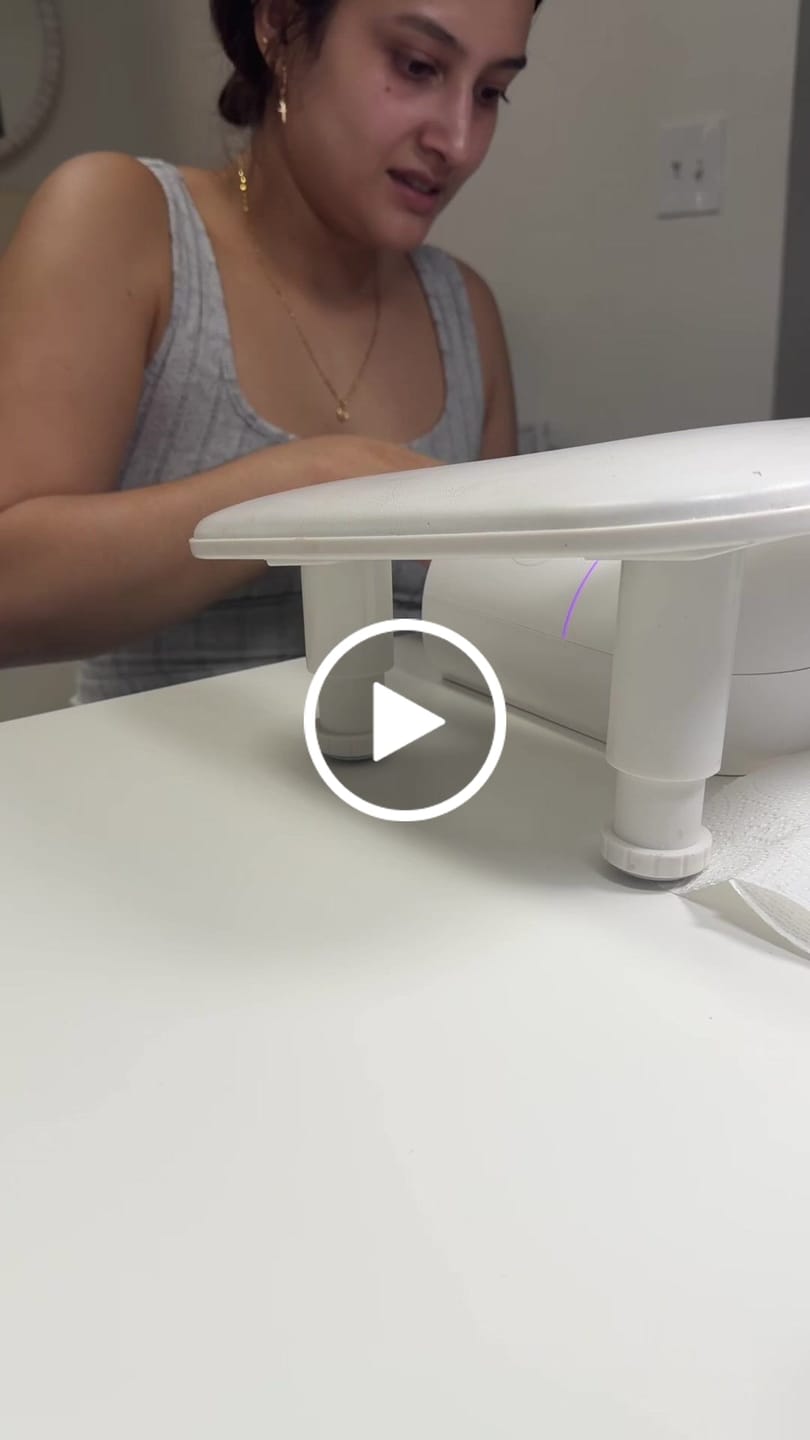 Customer video review of Skin Health No.1 AI Nail Lamp