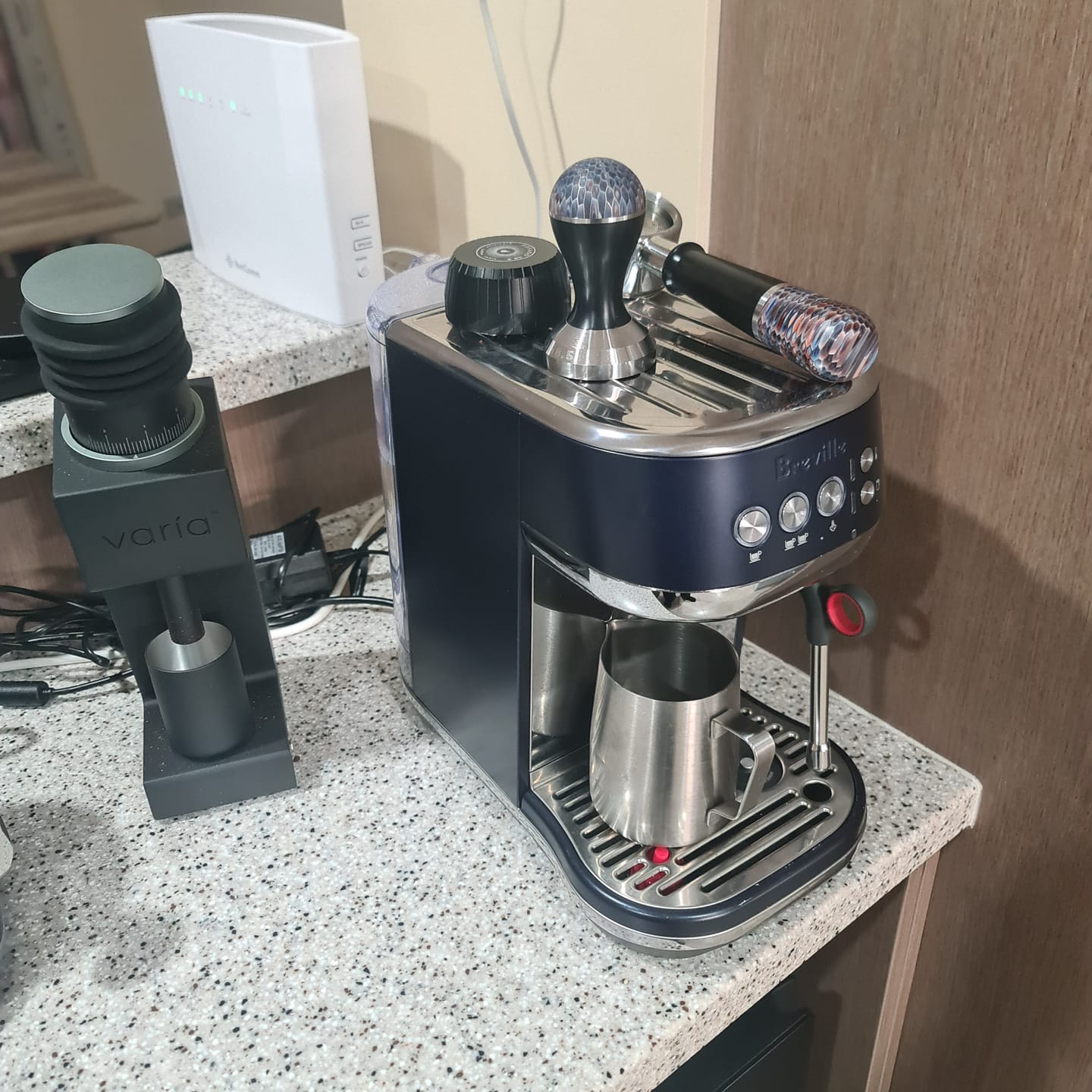 Customer photo review of Coffee Tamper: 58.5mm & 53.5mm