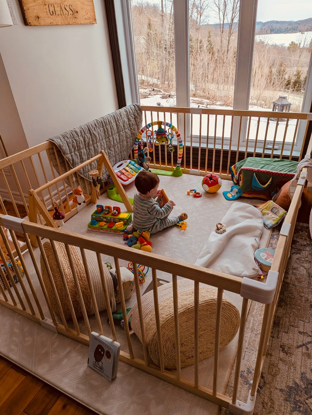 Customer photo review of HARPPA Grovi | Baby Gate Playpen & Fence for Babies and Toddlers
