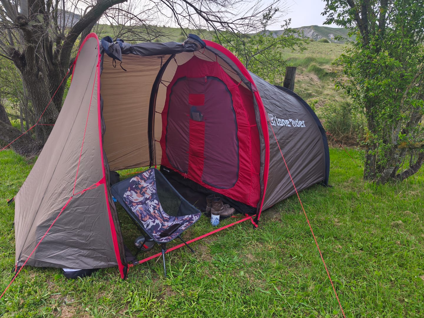Customer photo review of MotoTent
