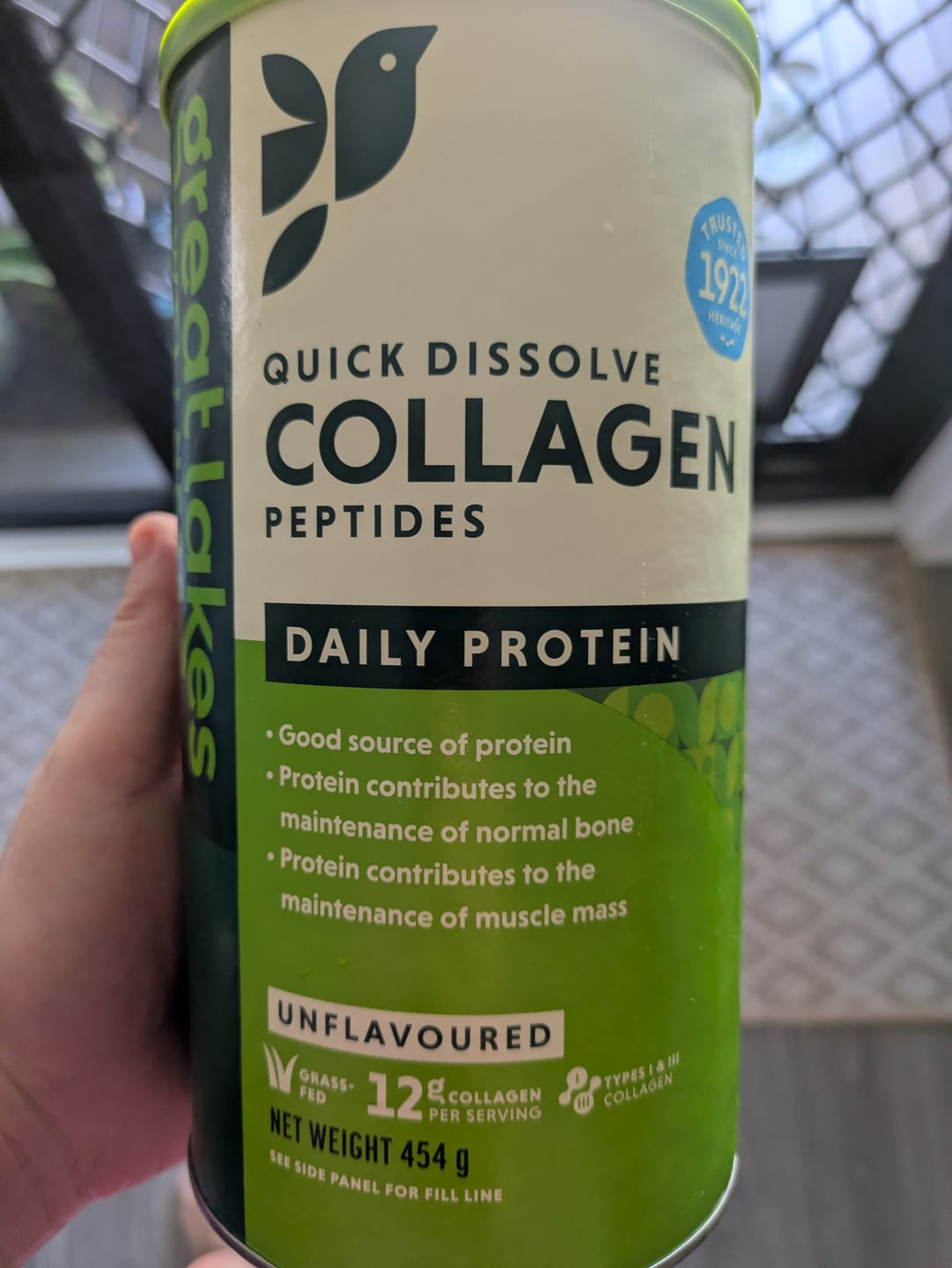 Customer photo review of Great Lakes Collagen Peptides
