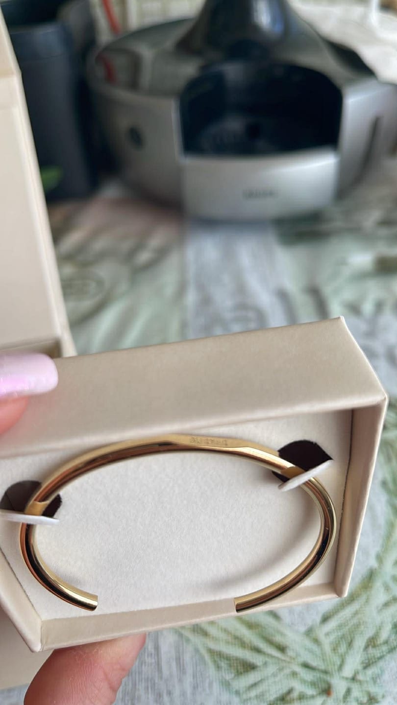 Customer photo review of Violet Petite Bracelet