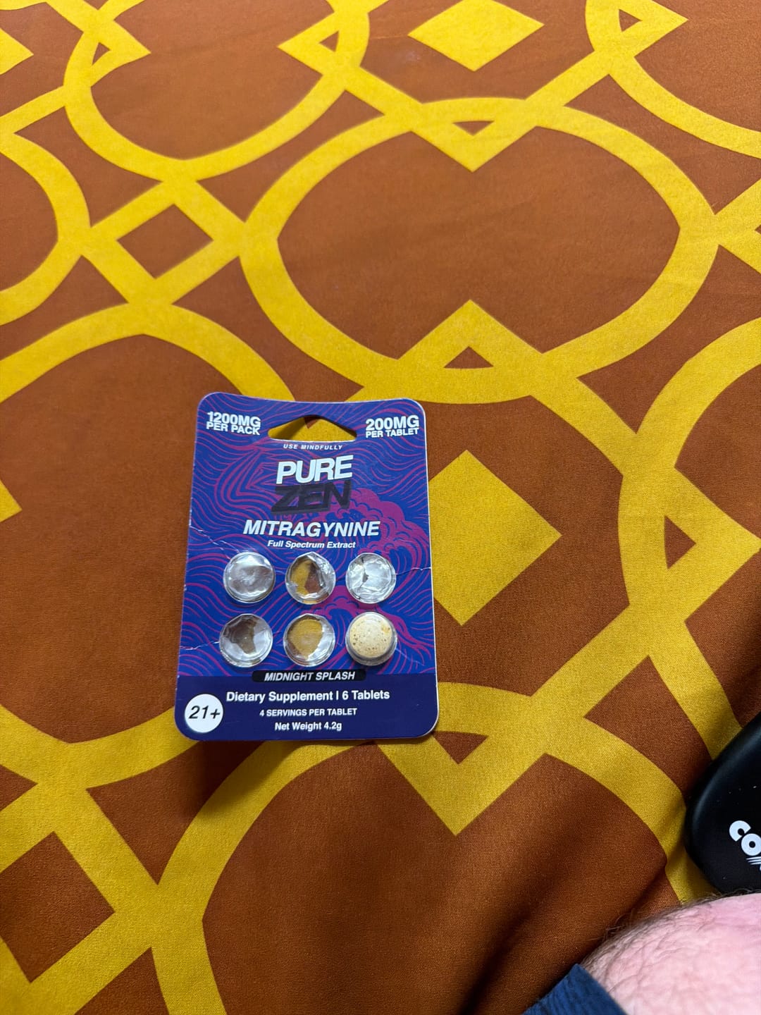 Customer photo review of PURE ZEN 200MG Extract (Midnight Splash)