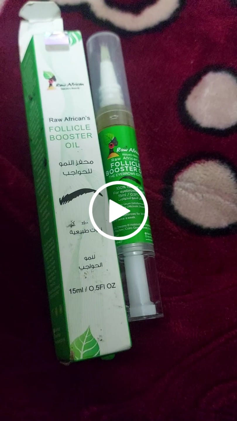 Customer video review of Eyebrows Follicle Booster Oil
