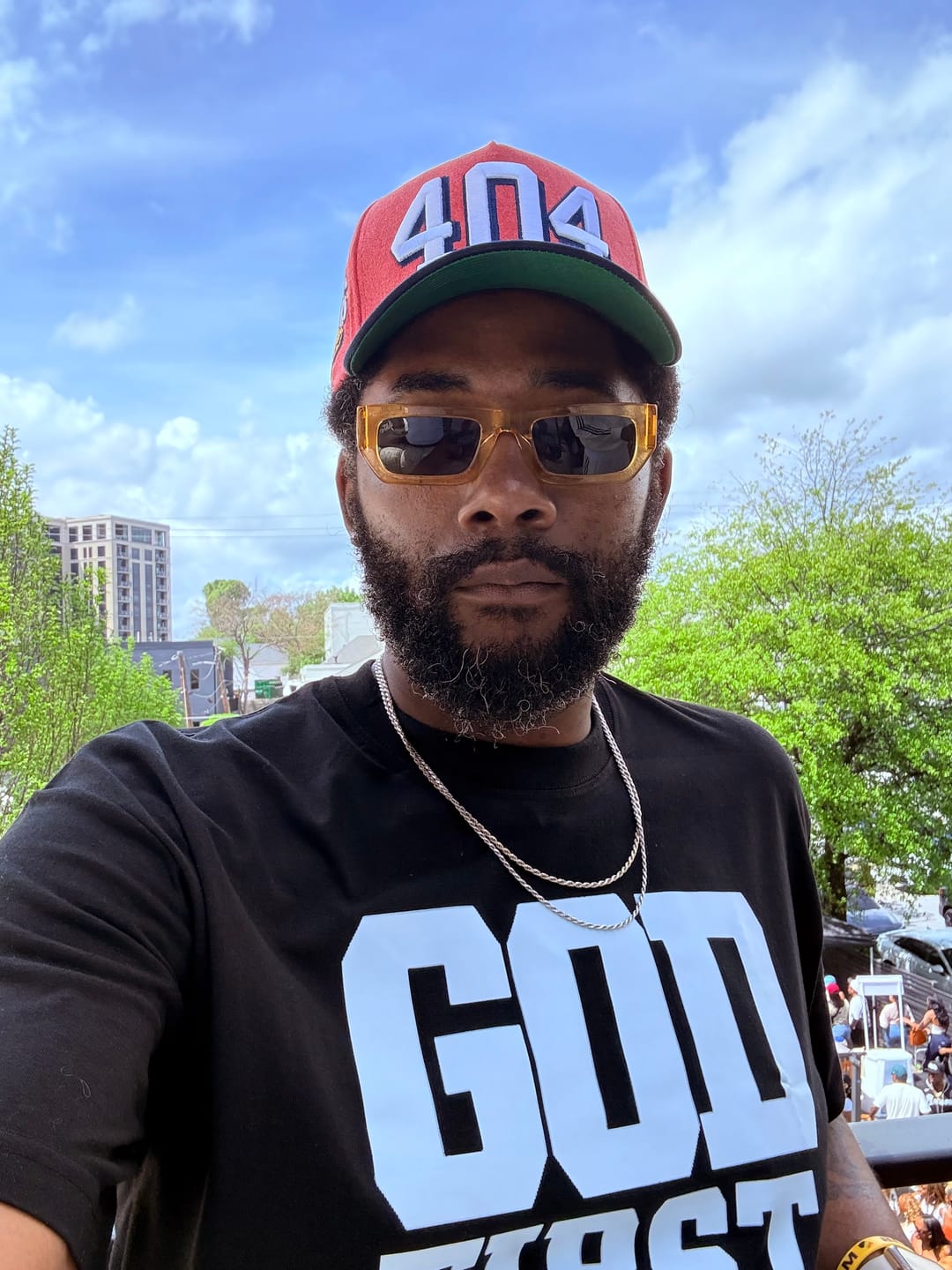 Customer photo review of 404 Signature Reverse Braves Vintage Hat