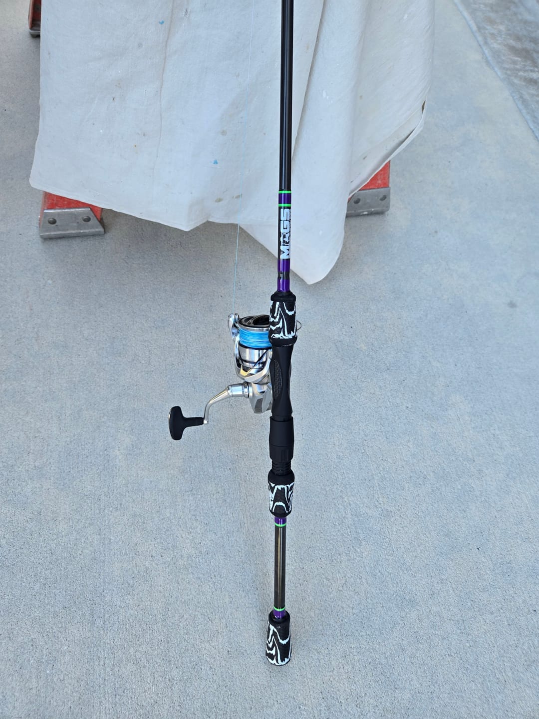 Customer photo review of Custom Spinning Rod