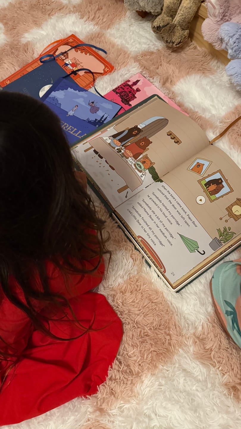 Customer photo review of infinibook Reader