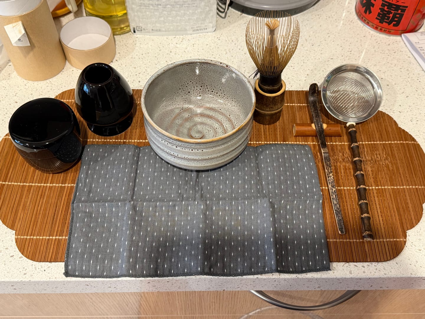 Customer photo review of Matcha Ritual Full Set