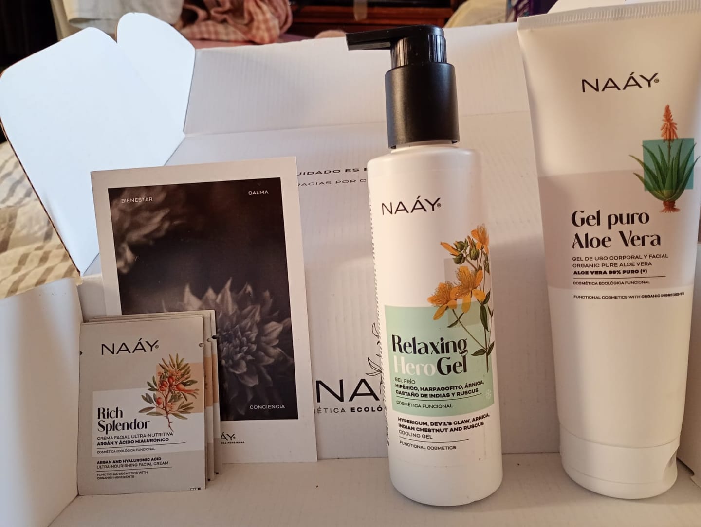 Customer photo review of Gel Aloe Vera Puro