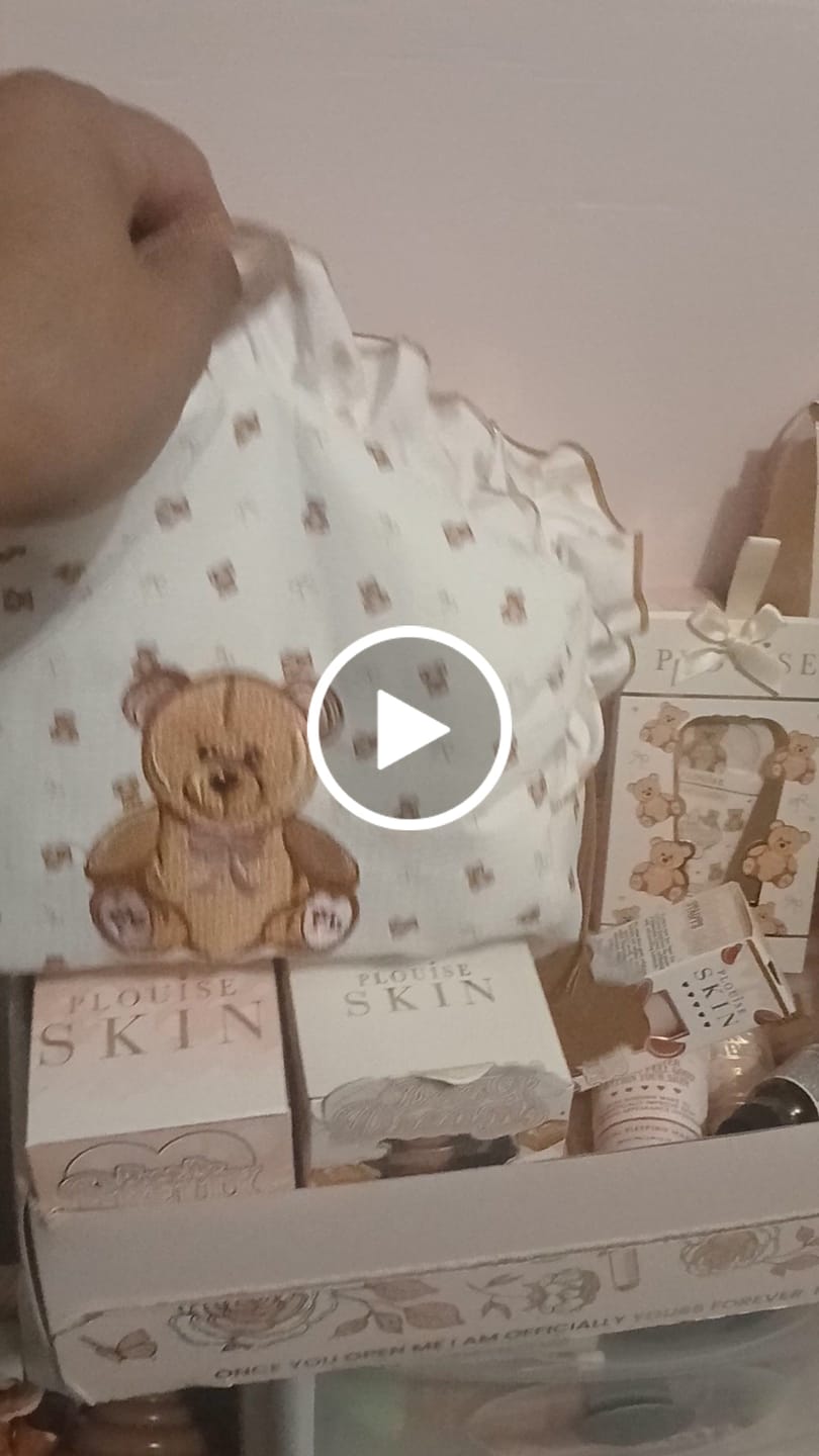 Kundevideoanmeldelse af Teddy Touch Skincare & Bodycare Sets