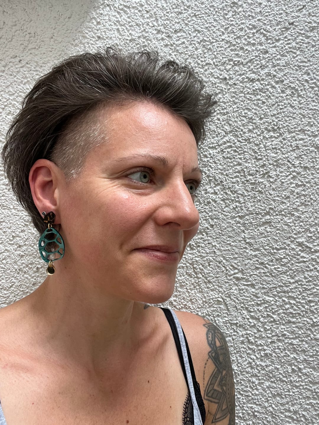 Customer photo review of Water Earrings