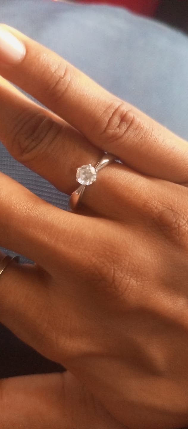 Customer photo review of Forever Yours 925 Silver Ring