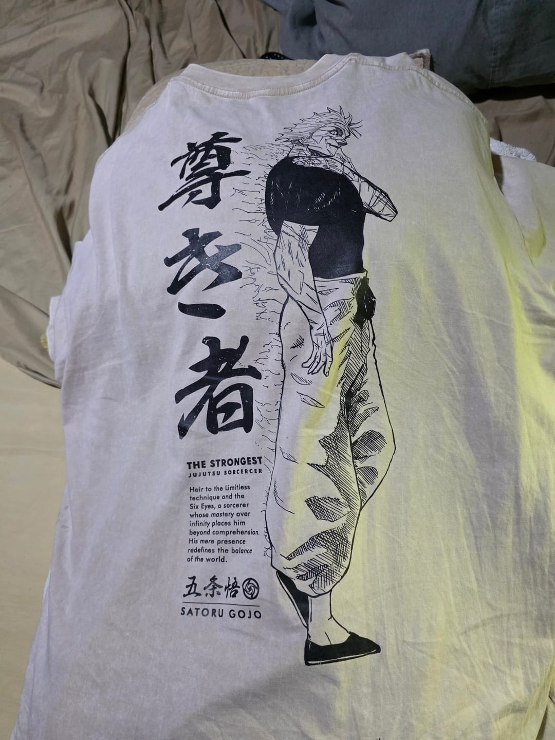 Customer photo review of Short Algodon Satoru Gojo - Jujutsu Kaisen