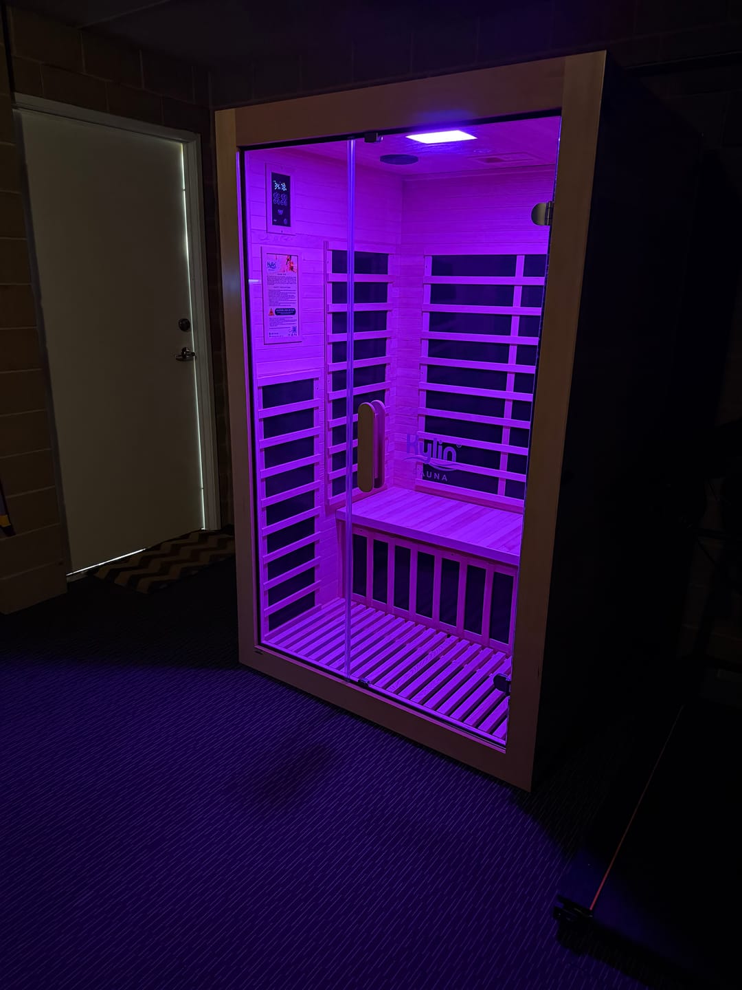 Customer photo review of Kylin Low EMF Carbon Infrared Sauna Room 2 Person H6203 (Floor Heater included)