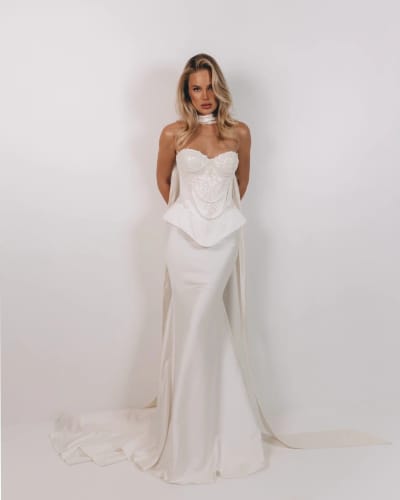 Customer photo review of Beatrice Maxi Dress
